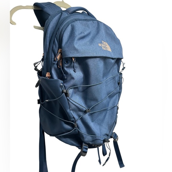 The North Face Borealis Backpack – Blue with Rose Gold Hardware - Picture 2 of 12